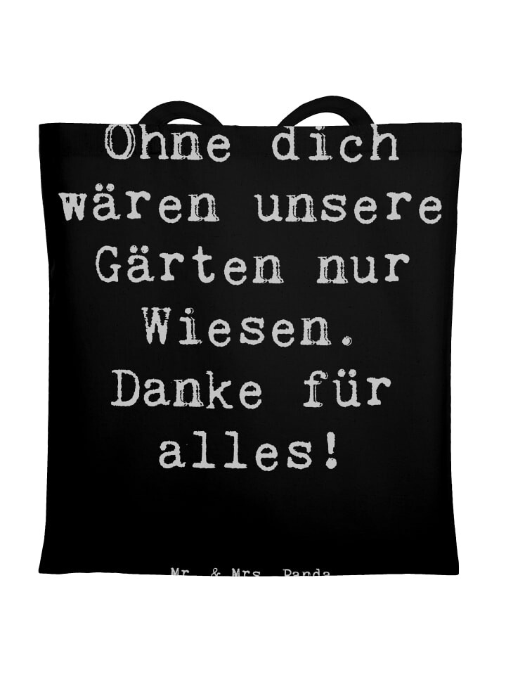 Сумка для переноски Mr & Mrs Panda Dankbarer Gärtner, черный
Сумка для переноски Mr & Mrs Panda Dankbarer Gärtner, черный