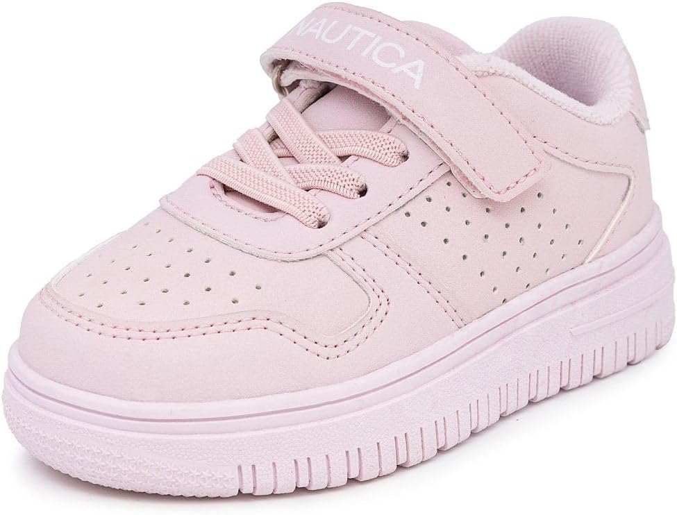 Кроссовки Nautica для девочек с регулируемым ремешком и эластичными банджи-ремешками, Удобная повседневная обувь (малыши/дети младшего возраста), Light Blush - Ivan
Кроссовки Nautica для девочек с регулируемым ремешком и эластичными банджи-ремешками, Удобная повседневная обувь (малыши/дети младшего возраста), Light Blush - Ivan