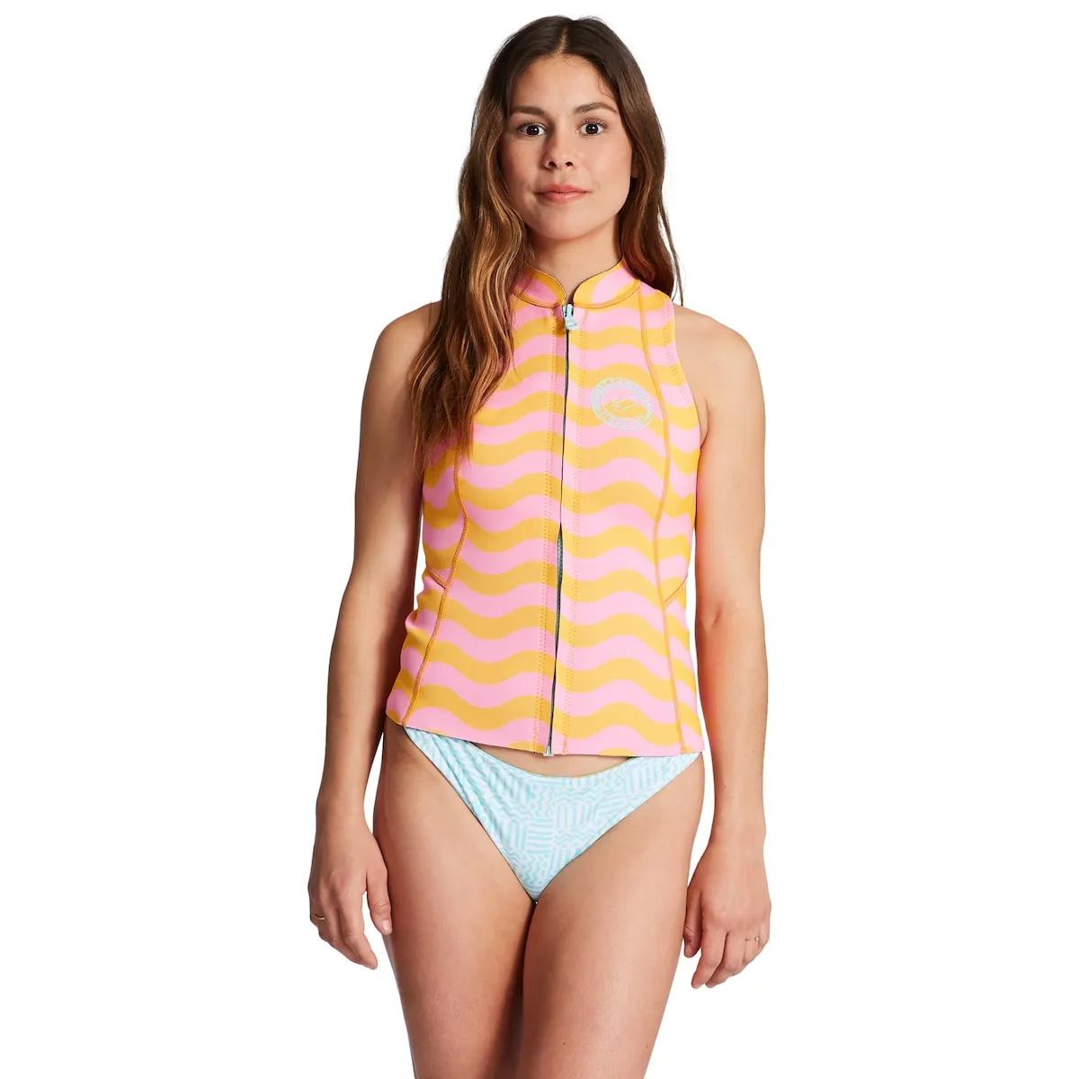 Женский гидрокостюм для серфинга 1мм Salty Dayz Billabong, оранжевый 
Женский гидрокостюм для серфинга 1мм Salty Dayz Billabong, оранжевый