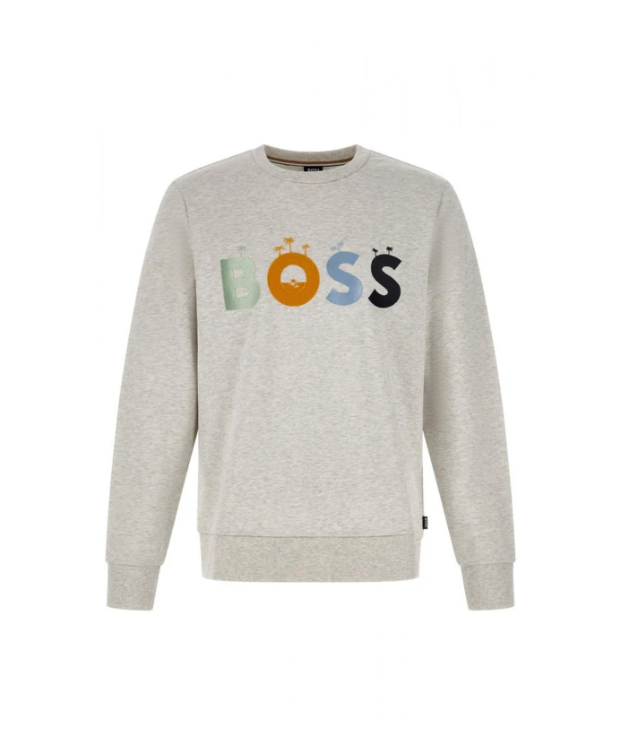 Серая толстовка с логотипом Hugo, серый
Серая толстовка с логотипом Hugo, серый