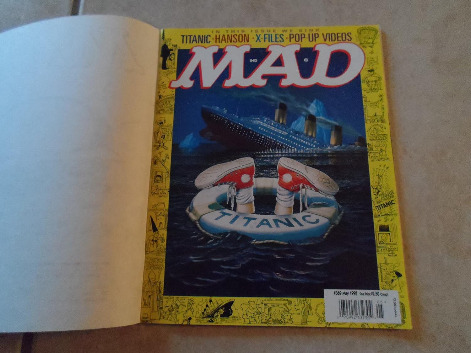 Mad Magazine Issue # 369 May 1998 (E.C. Publications)
Mad Magazine Issue # 369 May 1998 (E.C. Publications)