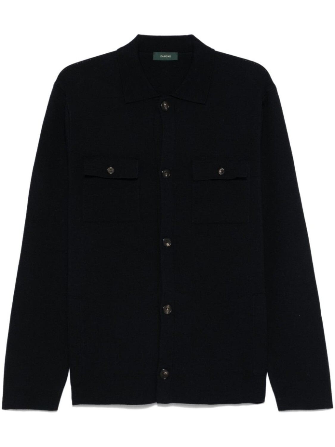 Zanone кардиган с классическим воротником, синий
Zanone кардиган с классическим воротником, синий