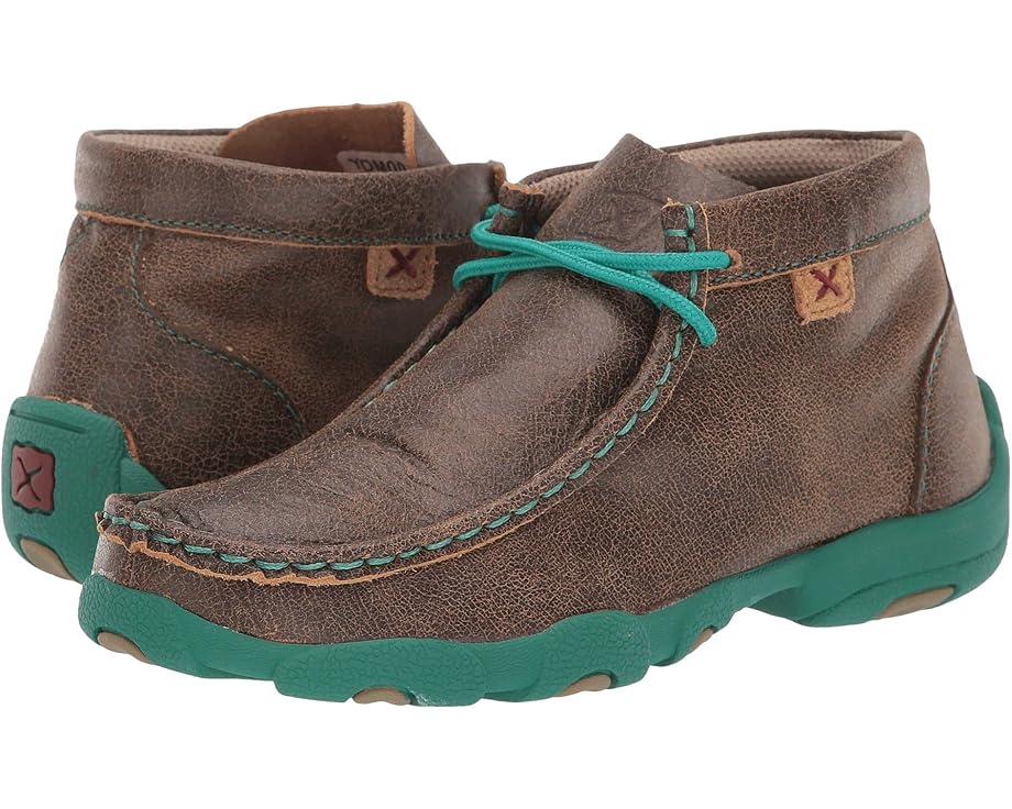 Ботинки Twisted X Driving Moc (Little Kid/Big Kid), Bomber/Turquoise
Ботинки Twisted X Driving Moc (Little Kid/Big Kid), Bomber/Turquoise