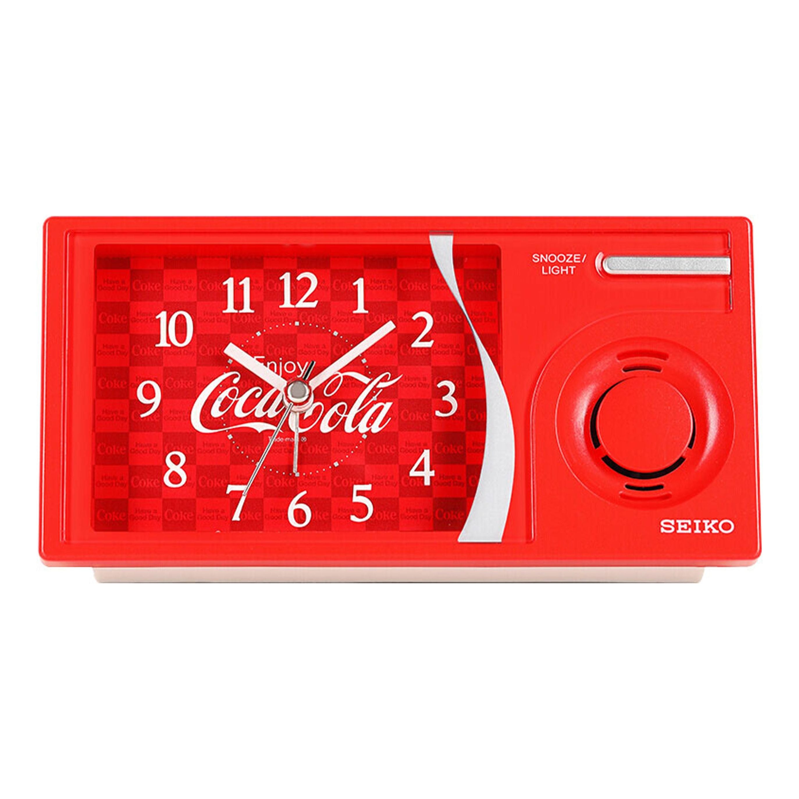 Музыкальный будильник Seiko x Coca Cola, красный
Музыкальный будильник Seiko x Coca Cola, красный