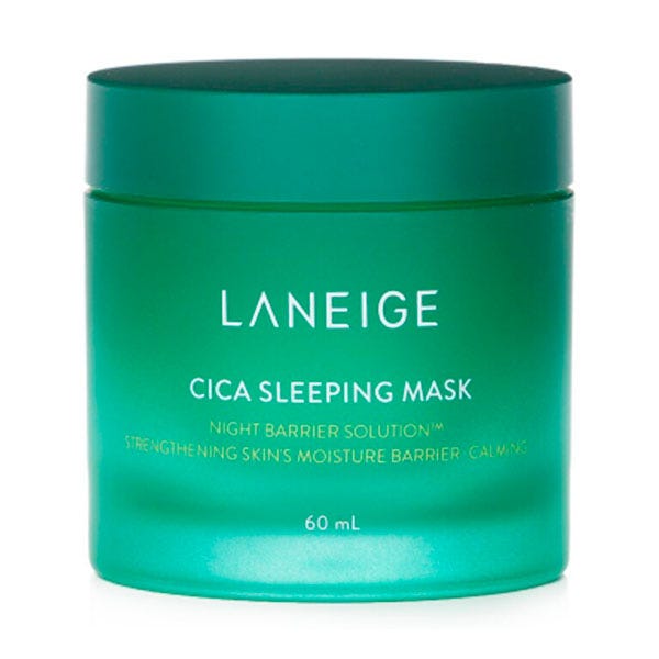 Укрепляющая маска для лица LANEIGE Cica Sleeping Mask, 60 мл
Укрепляющая маска для лица LANEIGE Cica Sleeping Mask, 60 мл