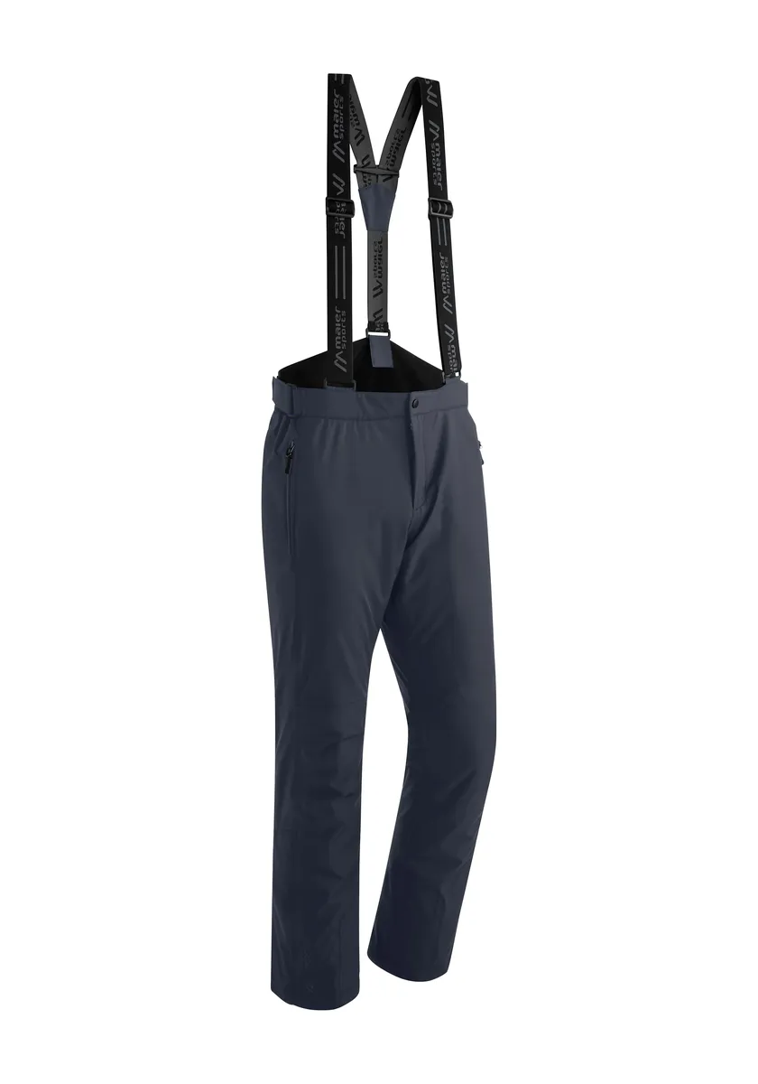 Лыжные брюки Maier Sports "Joscha Slim", мужские зимние брюки с подтяжками, водонепроницаемые и ветрозащитные, синий
Лыжные брюки Maier Sports "Joscha Slim", мужские зимние брюки с подтяжками, водонепроницаемые и ветрозащитные, синий