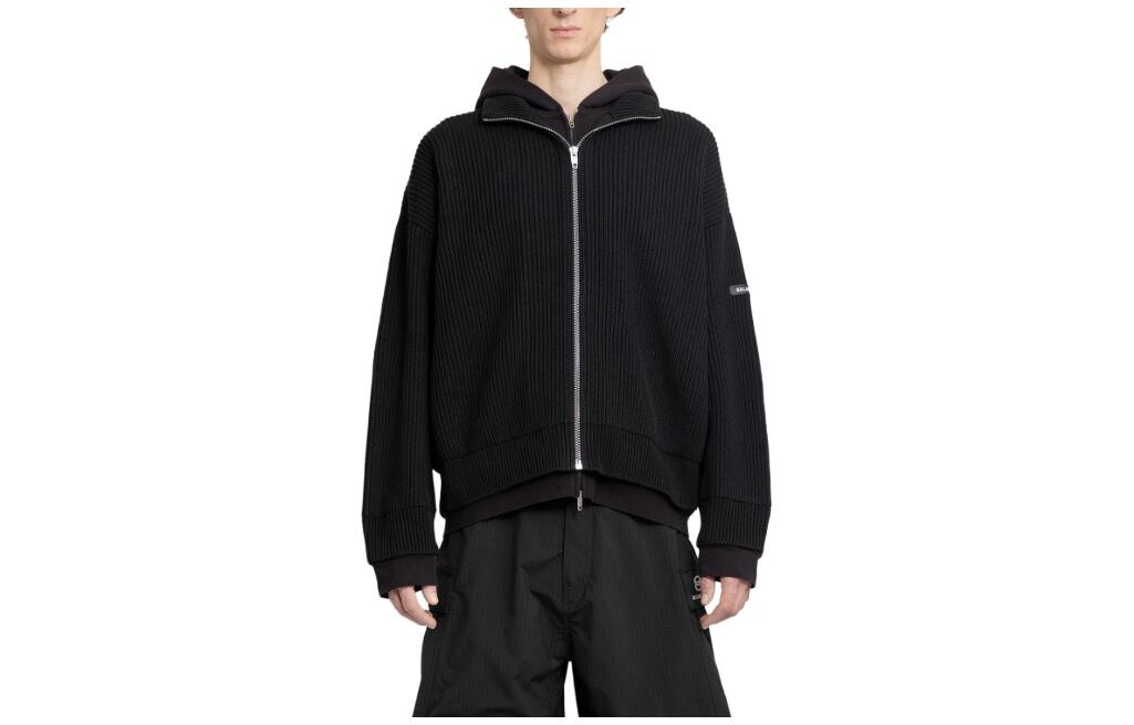 Толстовка мужская Balenciaga на молнии, черный
Толстовка мужская Balenciaga на молнии, черный