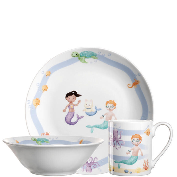 Набор детской посуды Leonardo, белый/светло-голубой
Набор детской посуды Leonardo, белый/светло-голубой