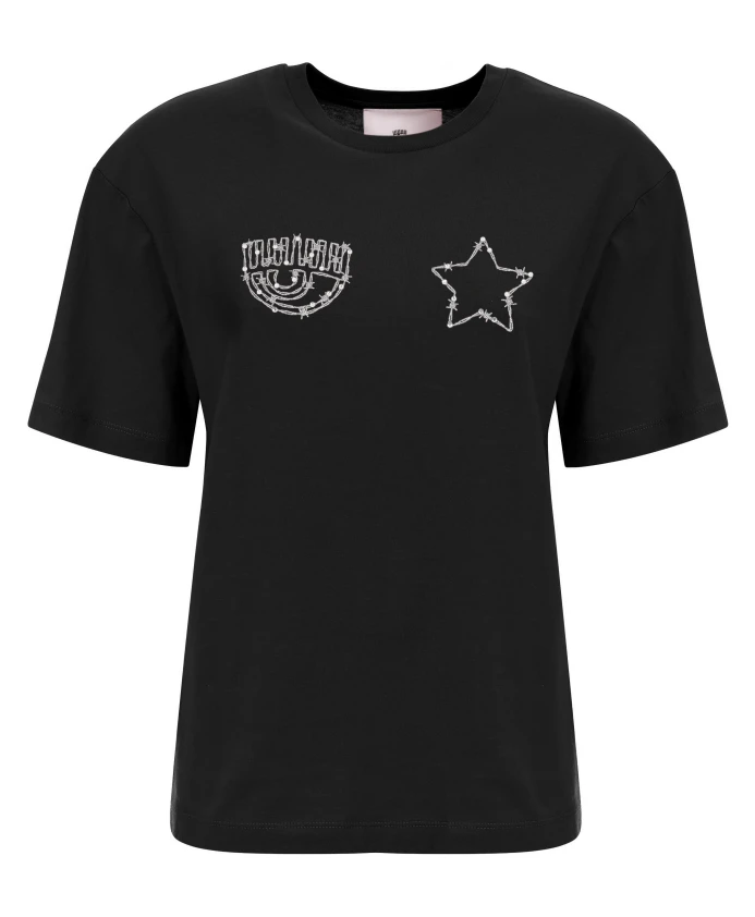 Футболки и поло Chiara Ferragni Chiara Ferragni Collection, черный
Футболки и поло Chiara Ferragni Chiara Ferragni Collection, черный