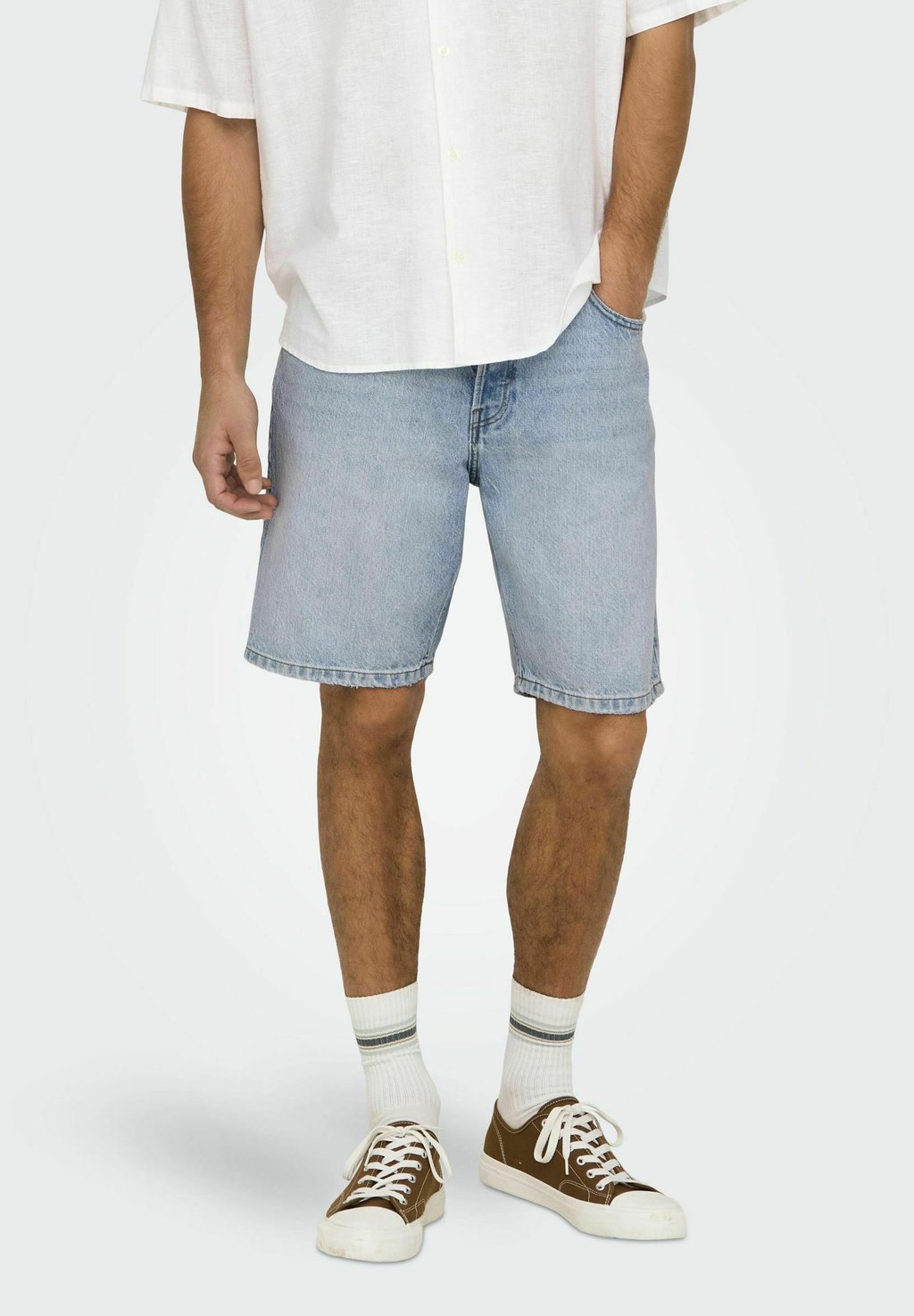 Джинсовые шорты Only & Sons, синий
Джинсовые шорты Only & Sons, синий