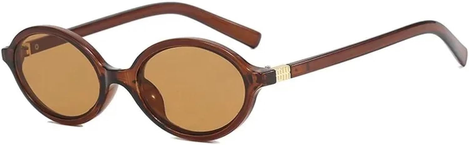 Солнцезащитные очки с защитой от УФ-излучения UV400 | Овальные цветные линзы | для женщин и мужчин, для занятий спортом на открытом воздухе и вождения DSVIGF, Brown Tea
Солнцезащитные очки с защитой от УФ-излучения UV400 | Овальные цветные линзы | для женщин и мужчин, для занятий спортом на открытом воздухе и вождения DSVIGF, Brown Tea