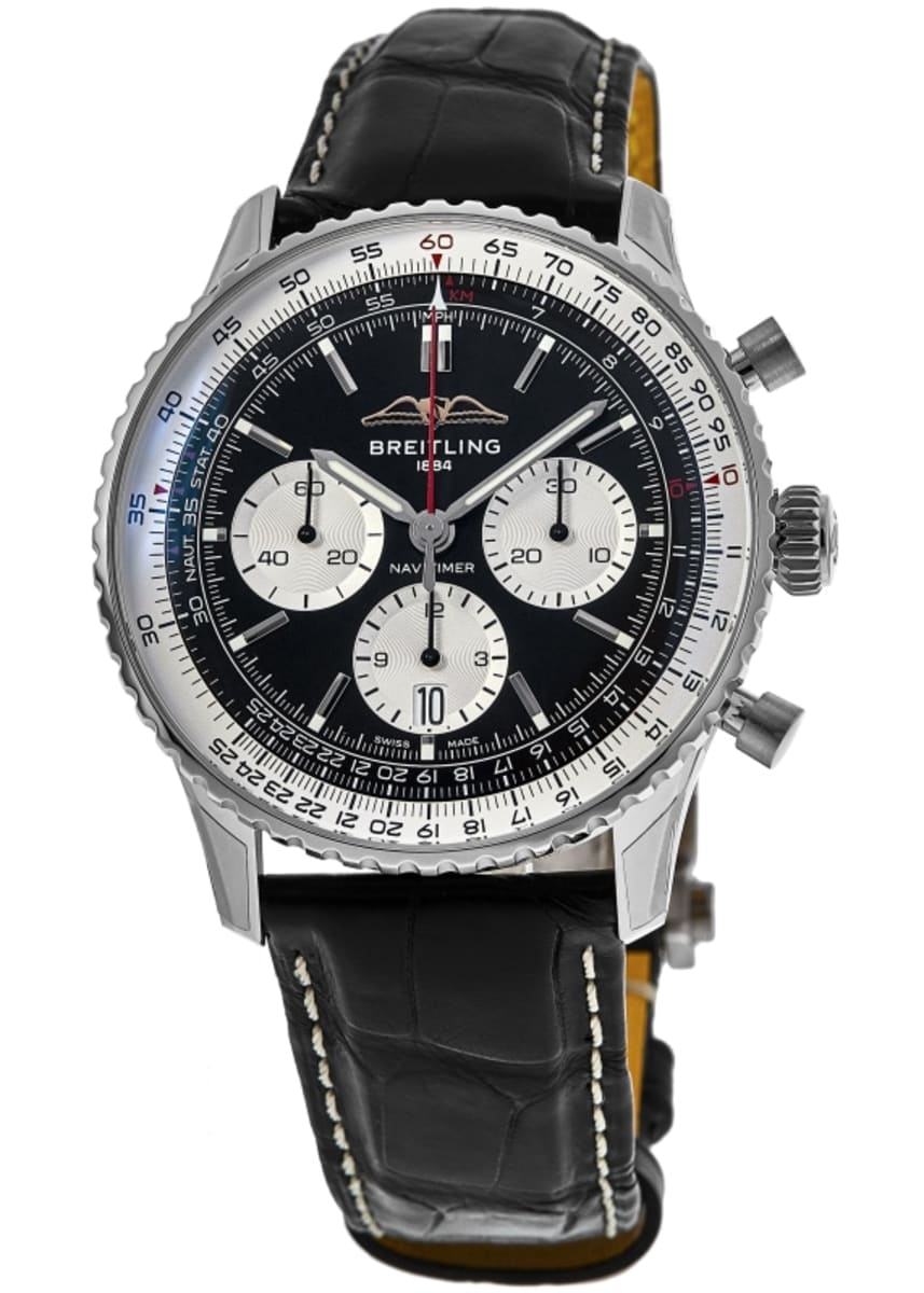 Часы мужские Breitling, черный 
Часы мужские Breitling, черный