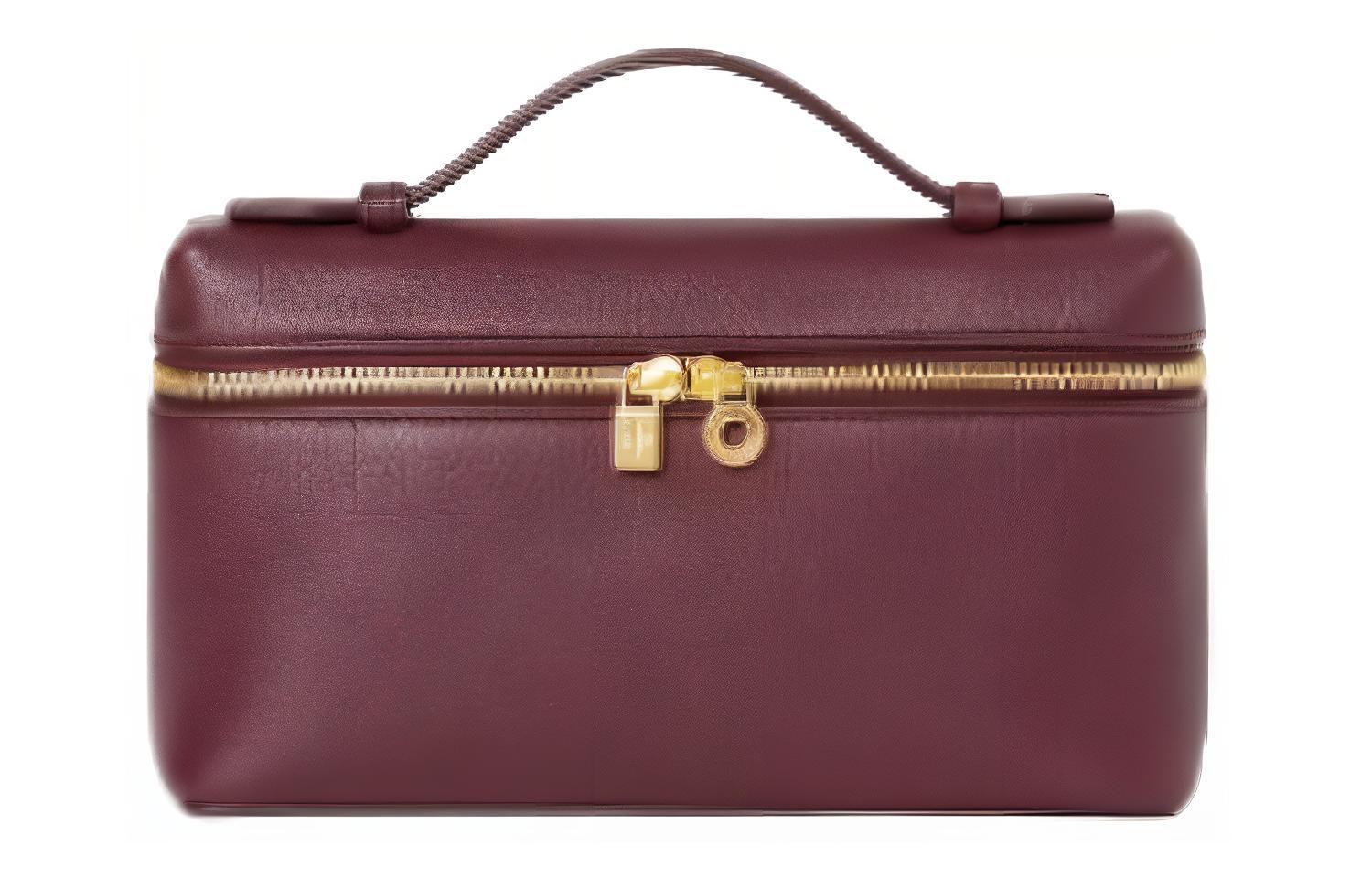 Loro Piana Дополнительный карманный кожаный косметичек Маленькая квадратная сумка Женская наплечная сумка цвета красной фасоли
Loro Piana Дополнительный карманный кожаный косметичек Маленькая квадратная сумка Женская наплечная сумка цвета красной фасоли