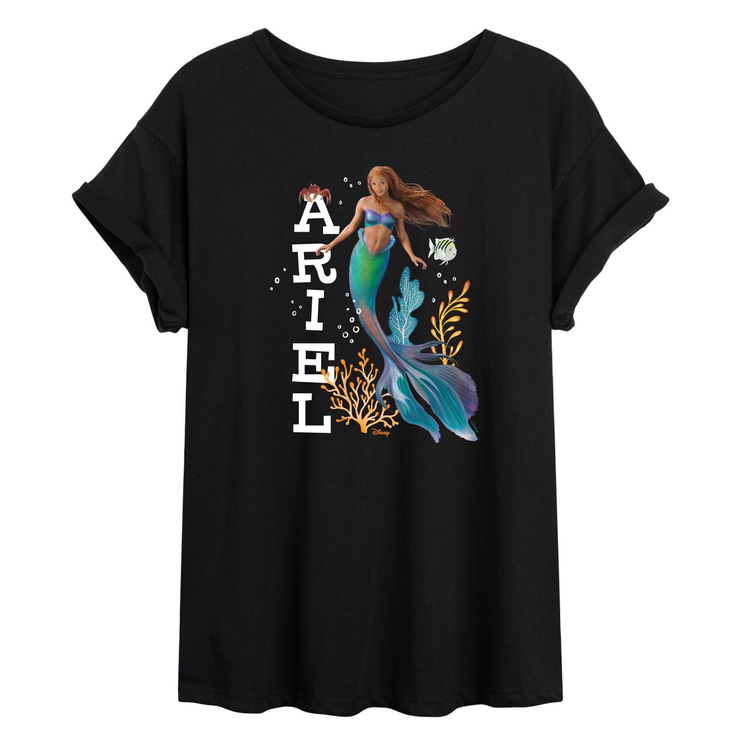 Струящаяся футболка Disney's The Little Mermaid Ariel для юниоров Licensed Character
Струящаяся футболка Disney's The Little Mermaid Ariel для юниоров Licensed Character