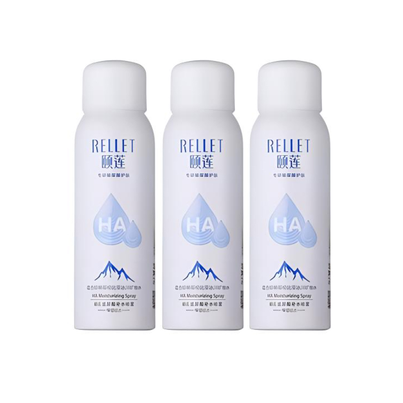Тонизирующий спрей с гиалуроновой кислотой для увлажнения и питания 300мл/300мл*2 флакона/300мл*3 флакона RELLET
Тонизирующий спрей с гиалуроновой кислотой для увлажнения и питания 300мл/300мл*2 флакона/300мл*3 флакона RELLET