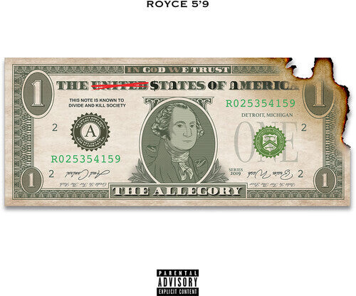 CD диск Royce da 5'9": The Allegory
CD диск Royce da 5'9": The Allegory