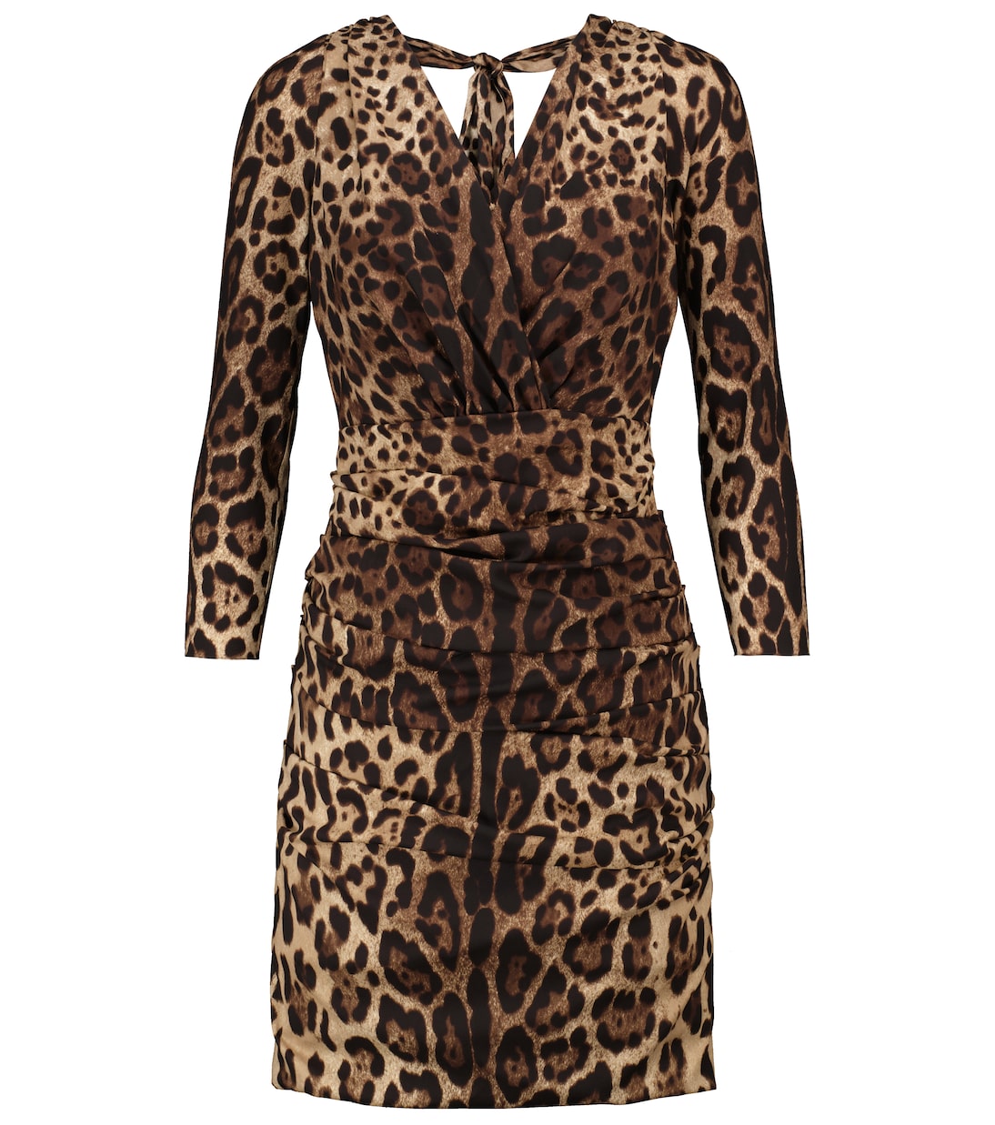 Мини-платье из шелкового шармеза с леопардовым принтом Dolce&Gabbana, Leo New
Мини-платье из шелкового шармеза с леопардовым принтом Dolce&Gabbana, Leo New