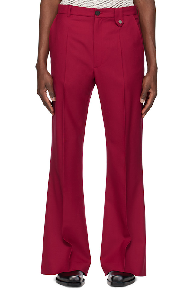 эксклюзивные брюки samy бордового цвета от Ssense Egonlab, цвет burgundy
эксклюзивные брюки samy бордового цвета от Ssense Egonlab, цвет burgundy