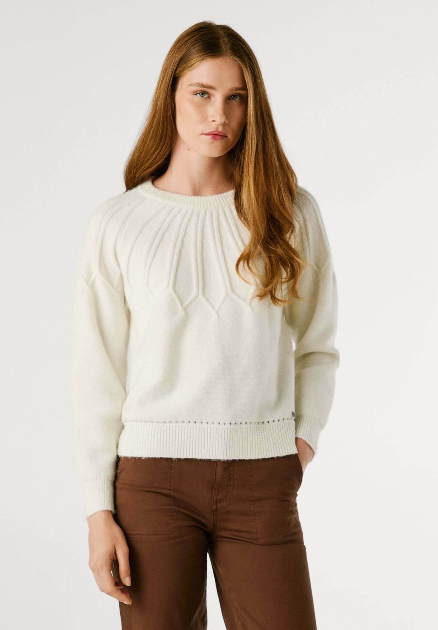 Джемпер Pepe Jeans CLAUDIA, Oyster White/White
Джемпер Pepe Jeans CLAUDIA, Oyster White/White