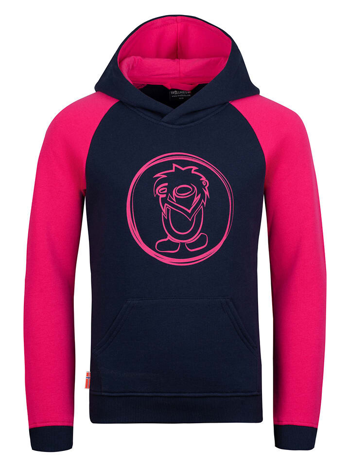 Пуловер с капюшоном Trollkids, цвет dunkelblau/pink
Пуловер с капюшоном Trollkids, цвет dunkelblau/pink