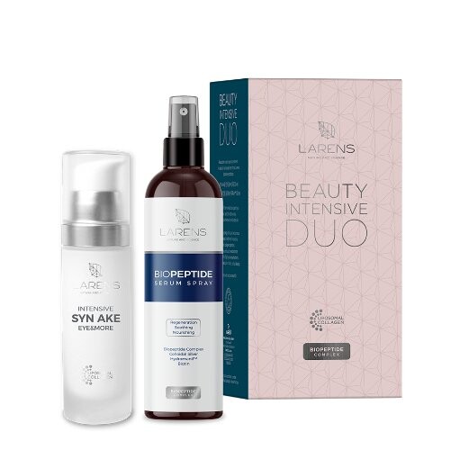 Два вида сыворотки с противоморщинистым и омолаживающим действием. BEAUTY INTENSIVE DUO -, LARENS
Два вида сыворотки с противоморщинистым и омолаживающим действием. BEAUTY INTENSIVE DUO -, LARENS