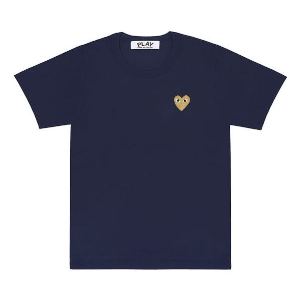 Футболка basic t-shirt gold emblem 'navy' Comme Des Garcons Play, синий
Футболка basic t-shirt gold emblem 'navy' Comme Des Garcons Play, синий