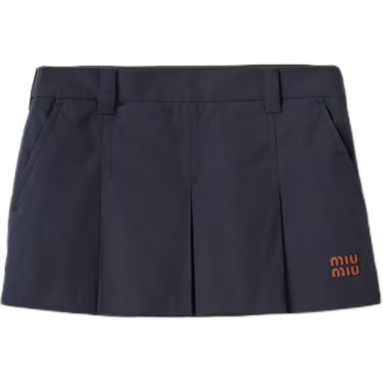 Повседневная юбка женская темно-синяя Miu Miu
Повседневная юбка женская темно-синяя Miu Miu