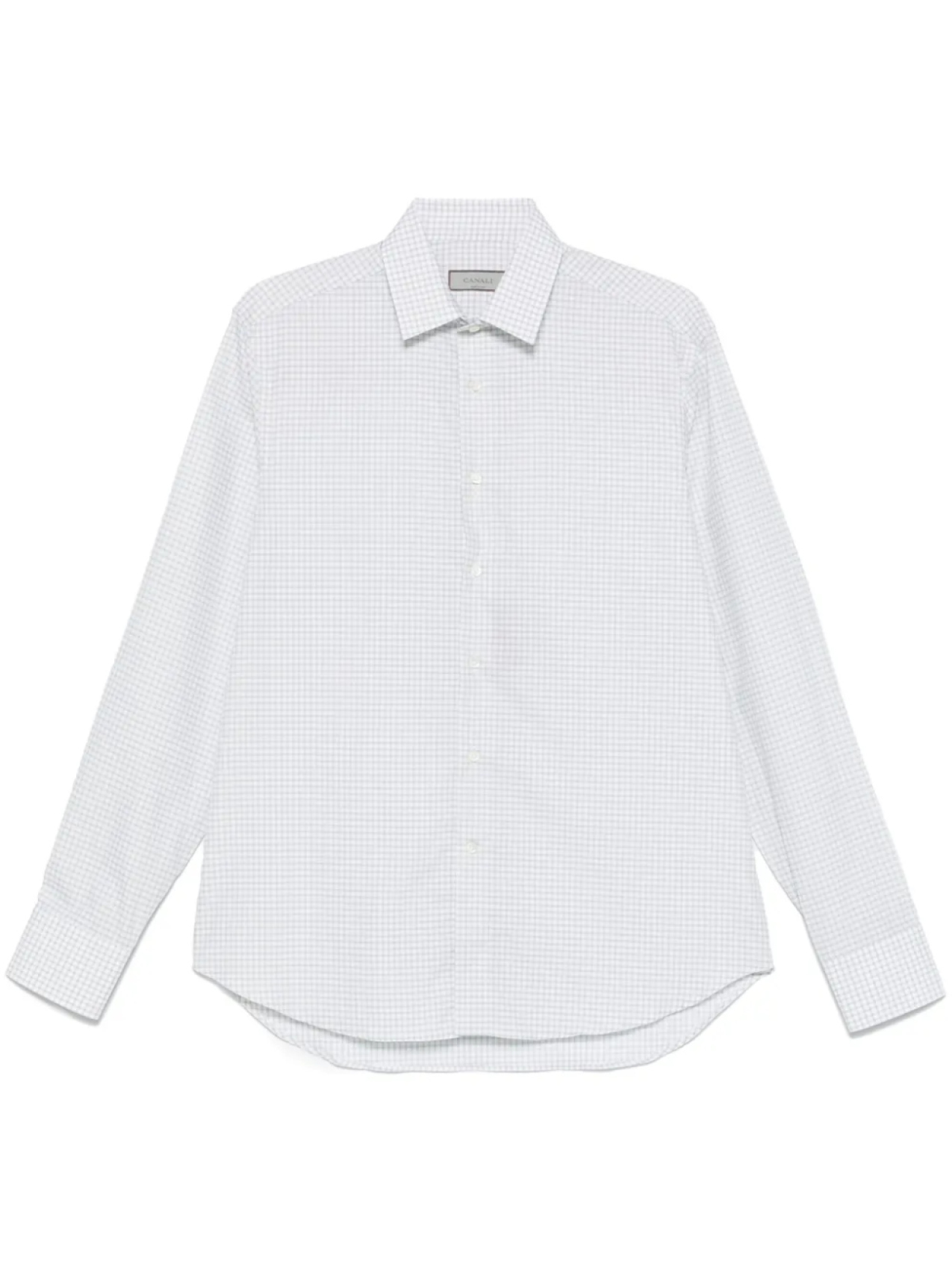 Рубашка в клетку Canali, белый
Рубашка в клетку Canali, белый