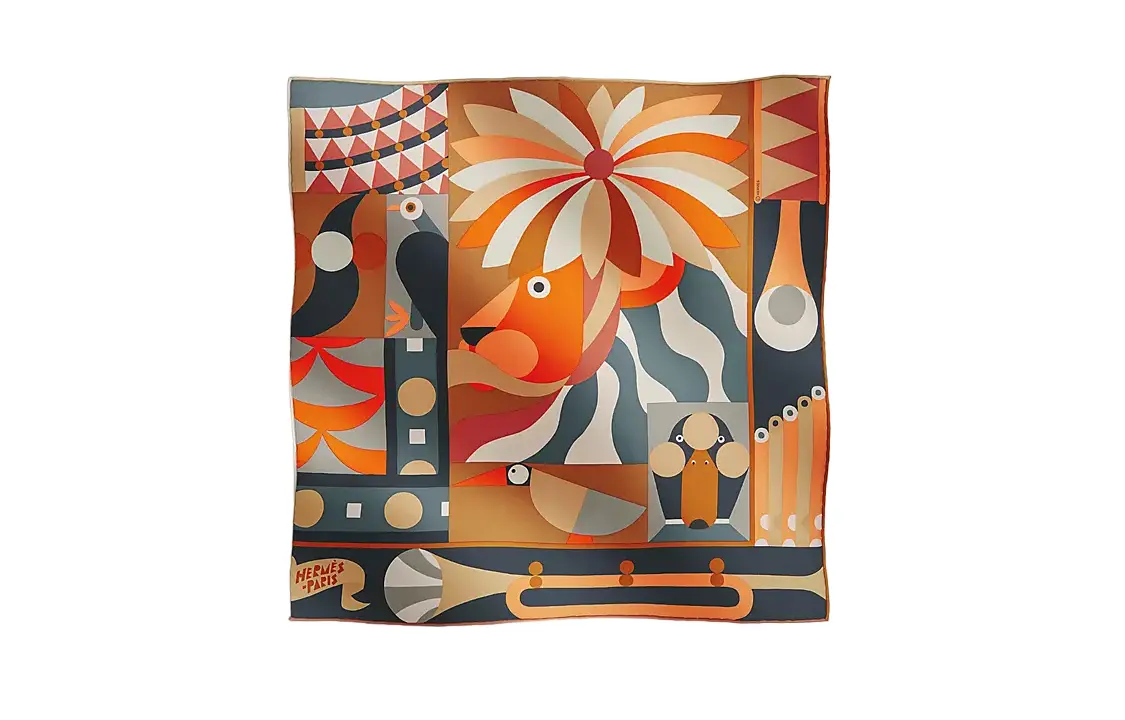 HERMES Шёлковый шарф Multicolor, Multicolor
HERMES Шёлковый шарф Multicolor, Multicolor