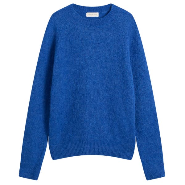 Свитер из шерсти альпаки Dries Van Noten, синий
Свитер из шерсти альпаки Dries Van Noten, синий