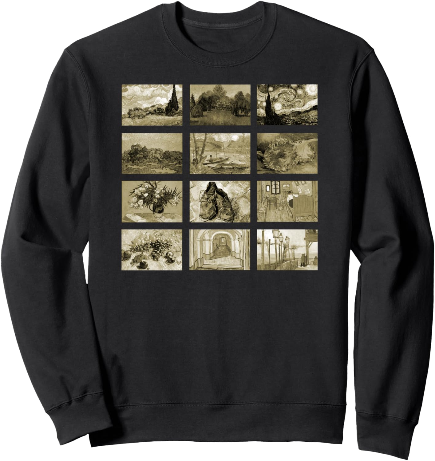 Стильная толстовка с изображением знаменитого Ван Гога в стиле винтажного изобразительного искусства и ремиксами классики Smooth Hq, черный
Стильная толстовка с изображением знаменитого Ван Гога в стиле винтажного изобразительного искусства и ремиксами классики Smooth Hq, черный