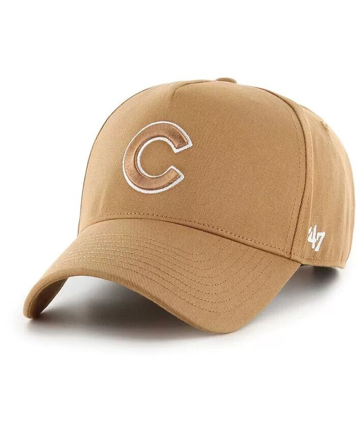 Мужская регулируемая кепка 47 Brand цвета хаки Chicago Cubs Ballpark MVP с А-образной оправой '47 Brand, бежевый 
Мужская регулируемая кепка 47 Brand цвета хаки Chicago Cubs Ballpark MVP с А-образной оправой '47 Brand, бежевый