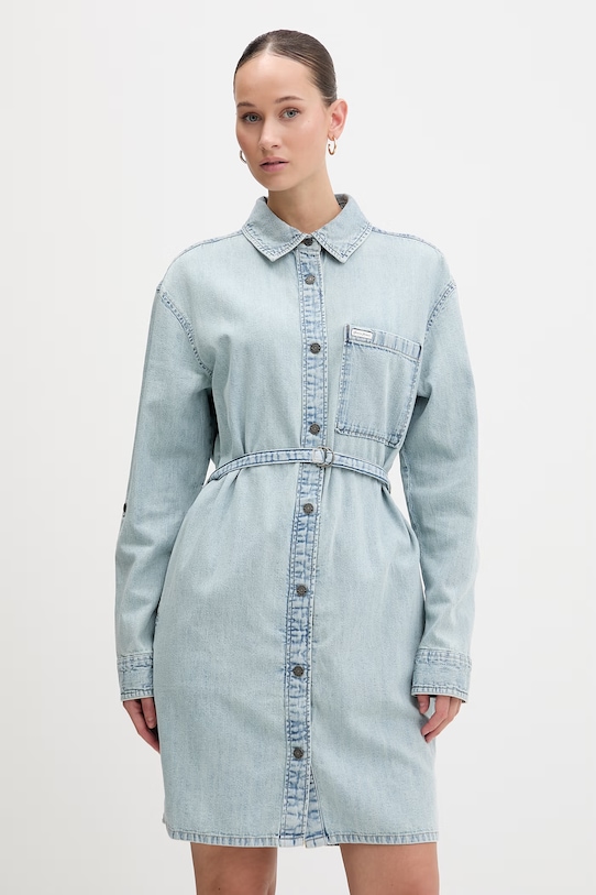 Джинсовое платье Guess Jeans, синий
Джинсовое платье Guess Jeans, синий