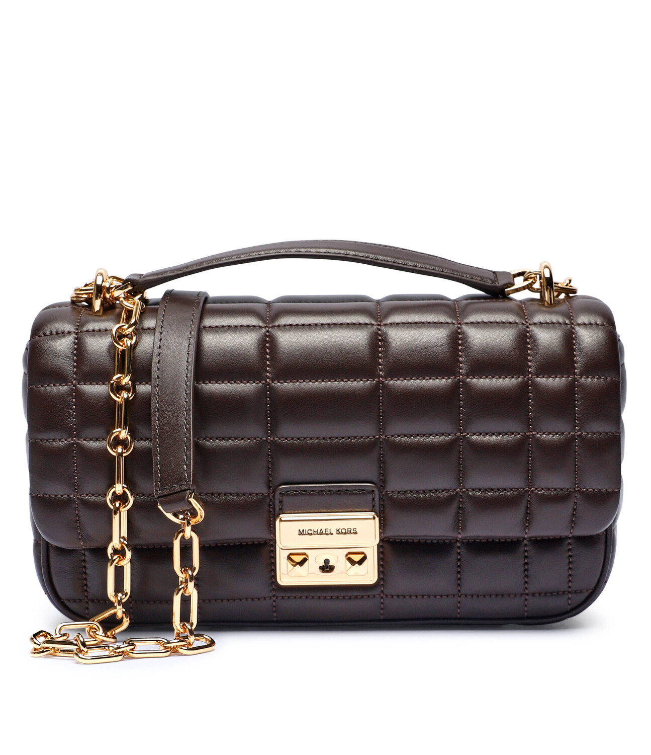 Сумка через плечо Michael Kors Tribecca, коричневый 
Сумка через плечо Michael Kors Tribecca, коричневый