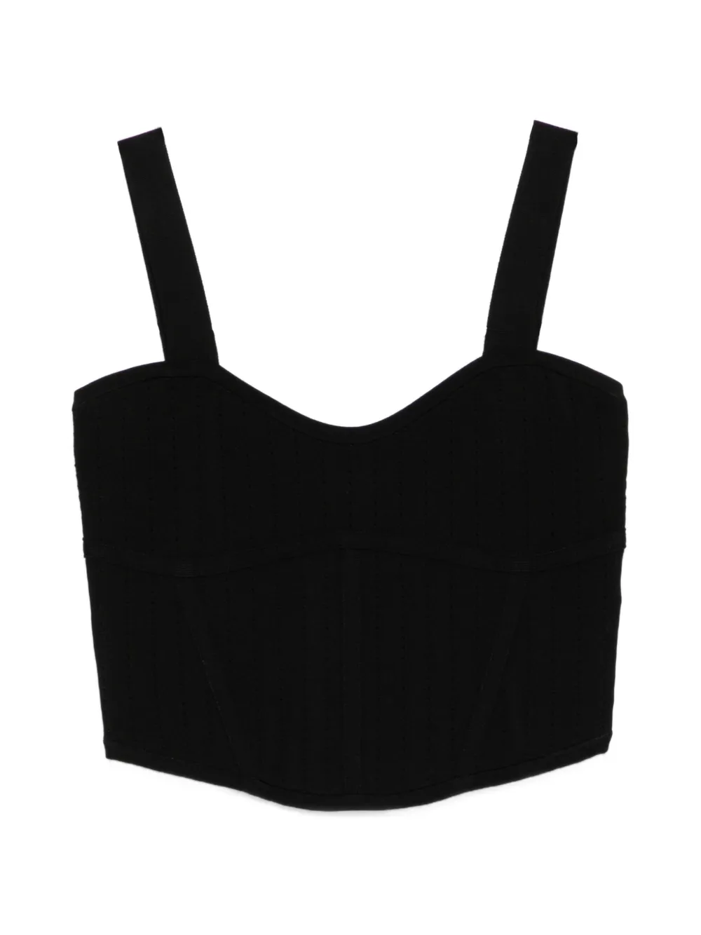 Топ на молнии Patrizia Pepe, черный
Топ на молнии Patrizia Pepe, черный