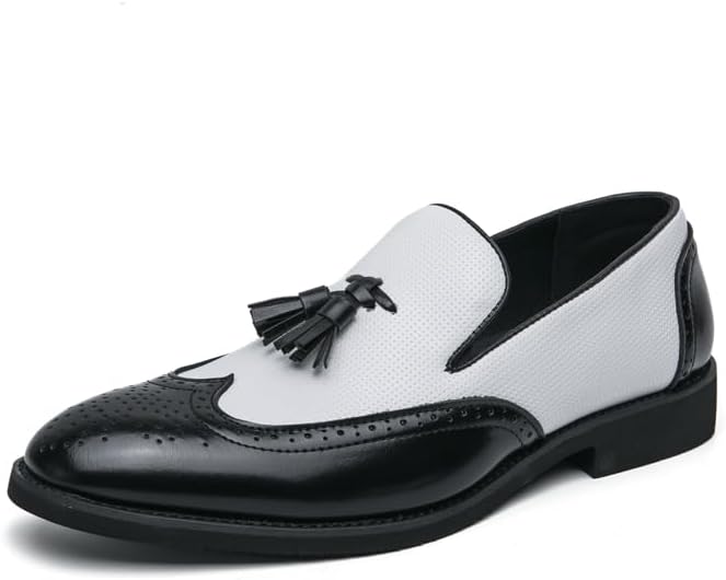 Мужские дышащие лоферы из кожи и текстиля с кисточками, оксфорд с перфорацией, зауженный носок, низкий каблук, формальная обувь для офиса, свадеб и вечеринок Psieicwm, черный
Мужские дышащие лоферы из кожи и текстиля с кисточками, оксфорд с перфорацией, зауженный носок, низкий каблук, формальная обувь для офиса, свадеб и вечеринок Psieicwm, черный