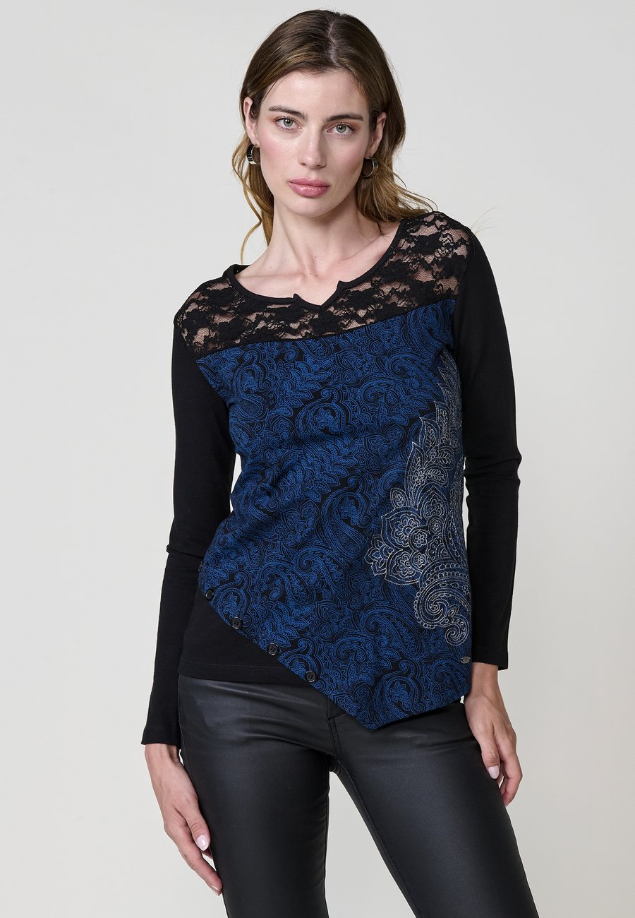 Топ Koroshi PRINTED , Azul Blue/Blue
Топ Koroshi PRINTED , Azul Blue/Blue