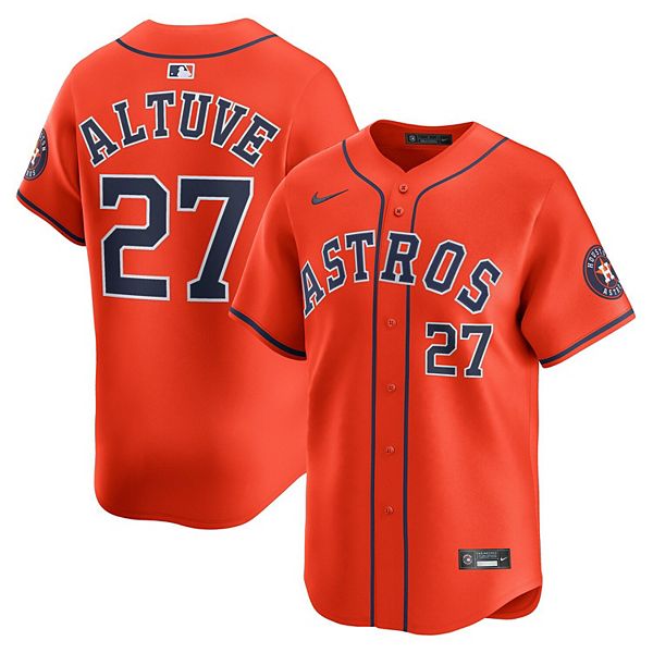 Мужская футболка Houston Astros Alternate Limited игрока Jose Altuve в оранжевом цвете Nike
Мужская футболка Houston Astros Alternate Limited игрока Jose Altuve в оранжевом цвете Nike