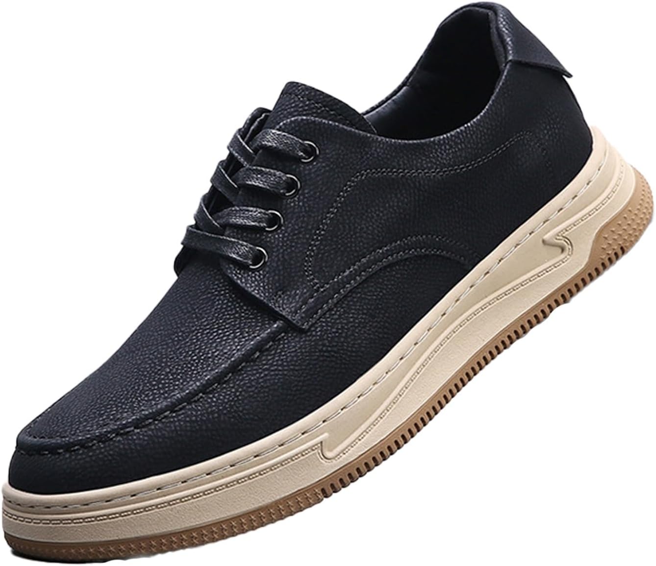 Мужские кожаные повседневные туфли оксфорды на шнуровке, низкие, легкие, с мягкой внутренней частью, закругленным носком, классические удобные кроссовки для повседневных прогулок, вождения и путешествий Qwuieoin, черный
Мужские кожаные повседневные туфли оксфорды на шнуровке, низкие, легкие, с мягкой внутренней частью, закругленным носком, классические удобные кроссовки для повседневных прогулок, вождения и путешествий Qwuieoin, черный