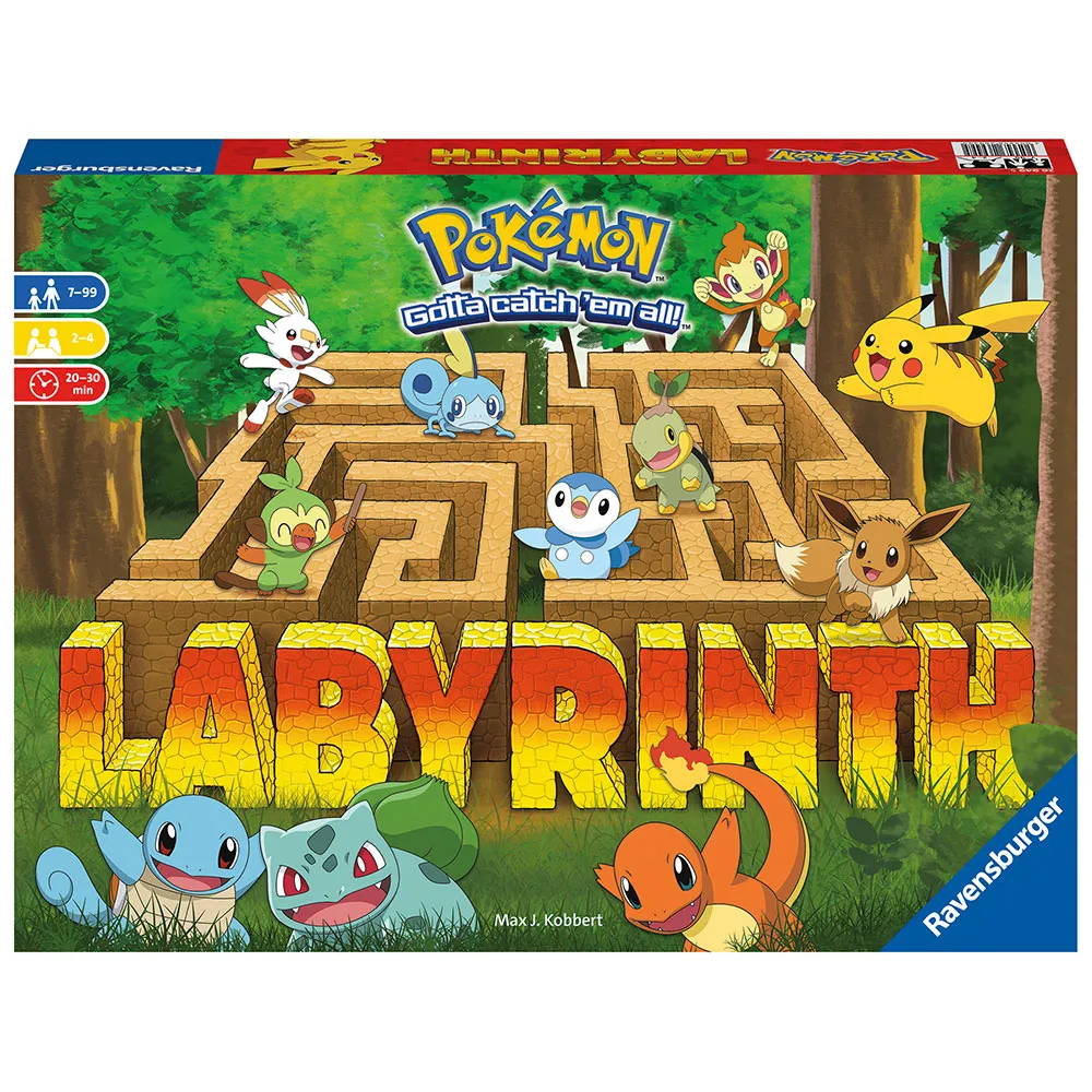 Детская настольная игра Pokemon Labyrinth, мультиколор
Детская настольная игра Pokemon Labyrinth, мультиколор