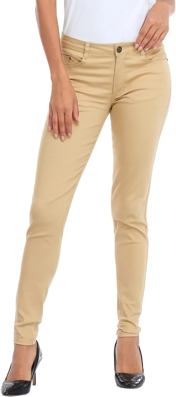 Женские джинсы HDE Mid-Rise Stretchy Denim Slim Fit Skinny
Женские джинсы HDE Mid-Rise Stretchy Denim Slim Fit Skinny