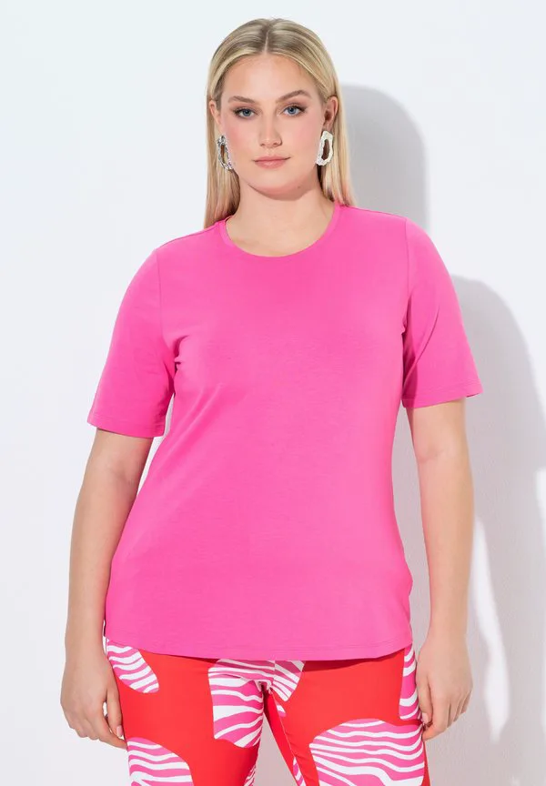 Базовая футболка Ulla Popken, Pink, Розовый, Базовая футболка Ulla Popken, Pink
Базовая футболка Ulla Popken, Pink, Розовый, Базовая футболка Ulla Popken, Pink