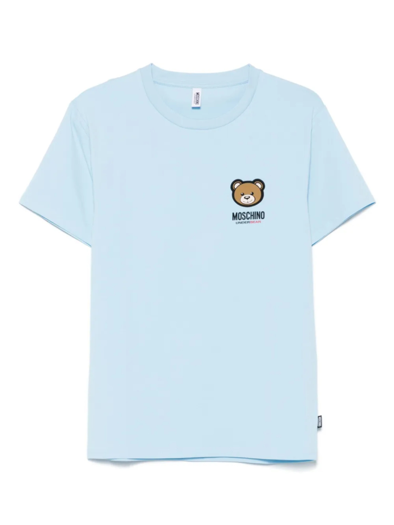 Футболка с аппликацией логотипа Moschino, синий
Футболка с аппликацией логотипа Moschino, синий