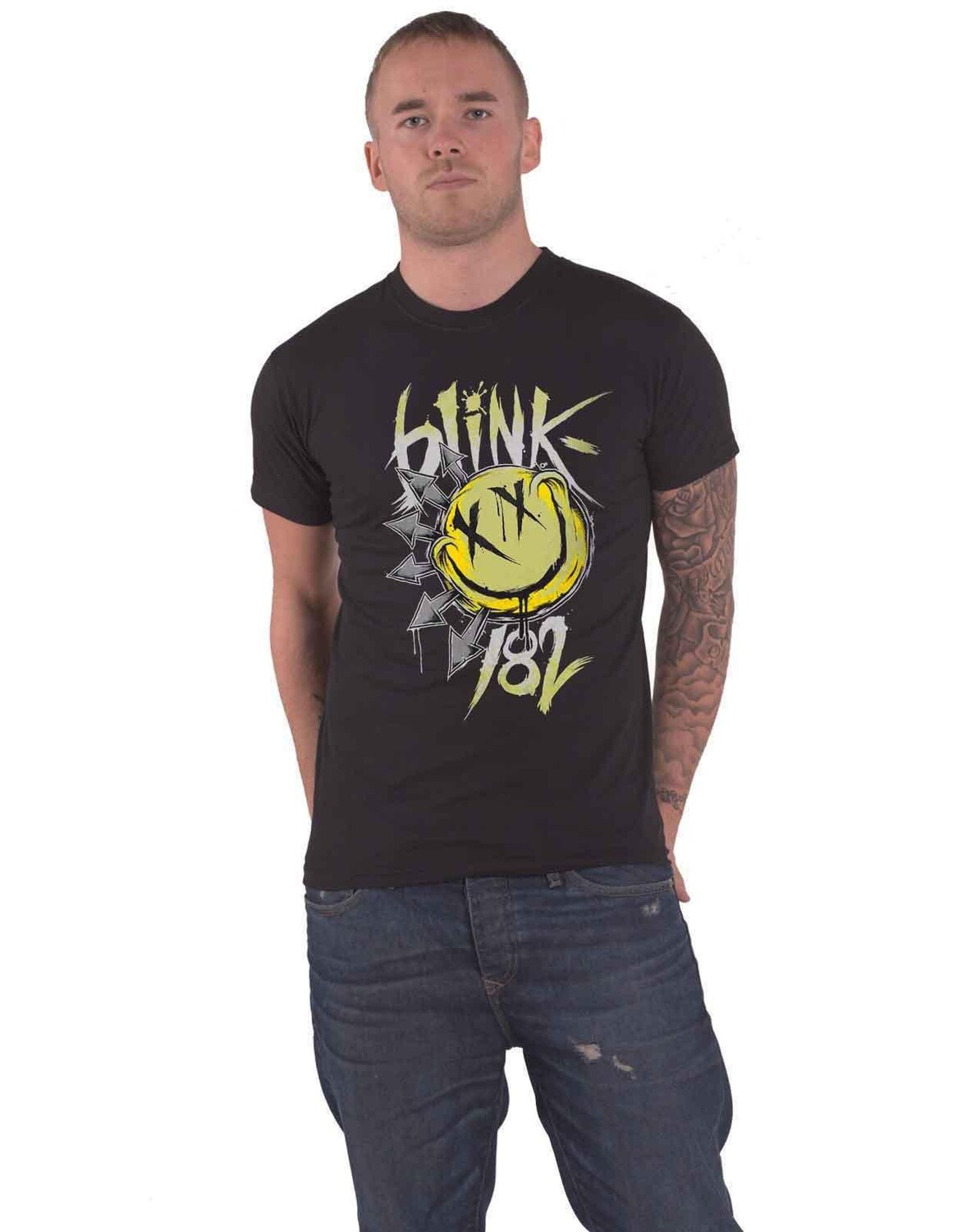 Футболка с большой улыбкой Blink 182, черный
Футболка с большой улыбкой Blink 182, черный