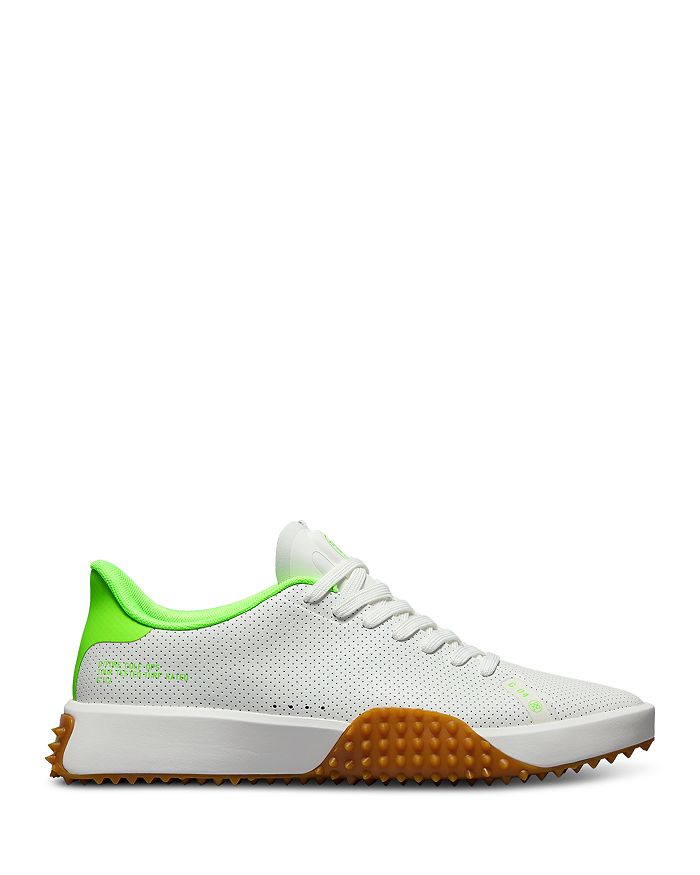 Мужские перфорированные шипованные туфли для гольфа G.112 G/FORE, белый
Мужские перфорированные шипованные туфли для гольфа G.112 G/FORE, белый