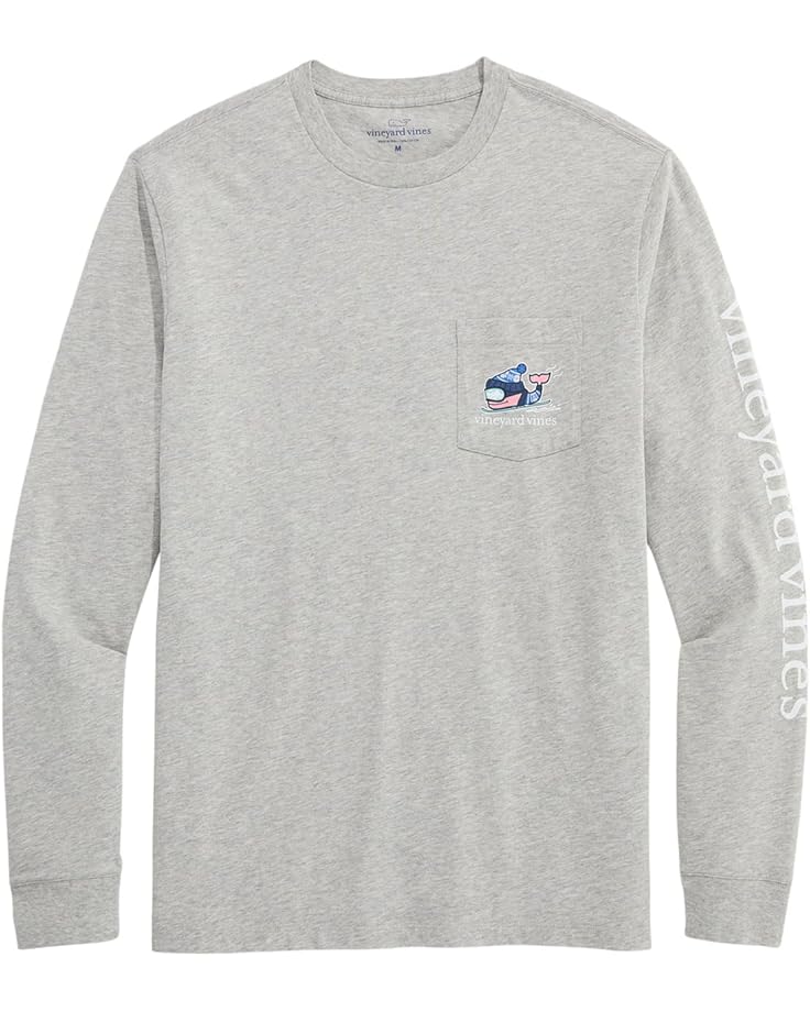 Мужская футболка с длинным рукавом и карманом Vineyard Vines Downhill Ski Whale, Grey Heather, Серый, Мужская футболка с длинным рукавом и карманом Vineyard Vines Downhill Ski Whale, Grey Heather
Мужская футболка с длинным рукавом и карманом Vineyard Vines Downhill Ski Whale, Grey Heather, Серый, Мужская футболка с длинным рукавом и карманом Vineyard Vines Downhill Ski Whale, Grey Heather