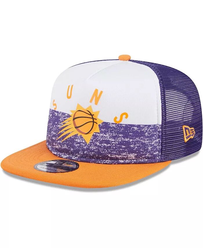 Мужская фиолетовая кепка Phoenix Suns Arch A-Frame Trucker 9FIFTY Snapback New Era
Мужская фиолетовая кепка Phoenix Suns Arch A-Frame Trucker 9FIFTY Snapback New Era