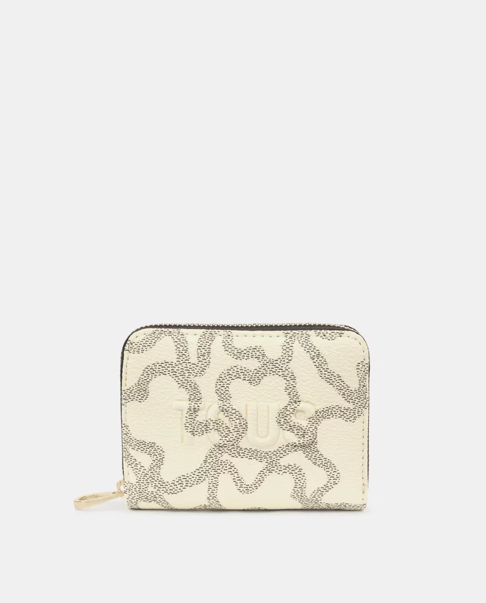 Черный кошелек Kaos Icon с принтом логотипа Tous, бежевый
Черный кошелек Kaos Icon с принтом логотипа Tous, бежевый