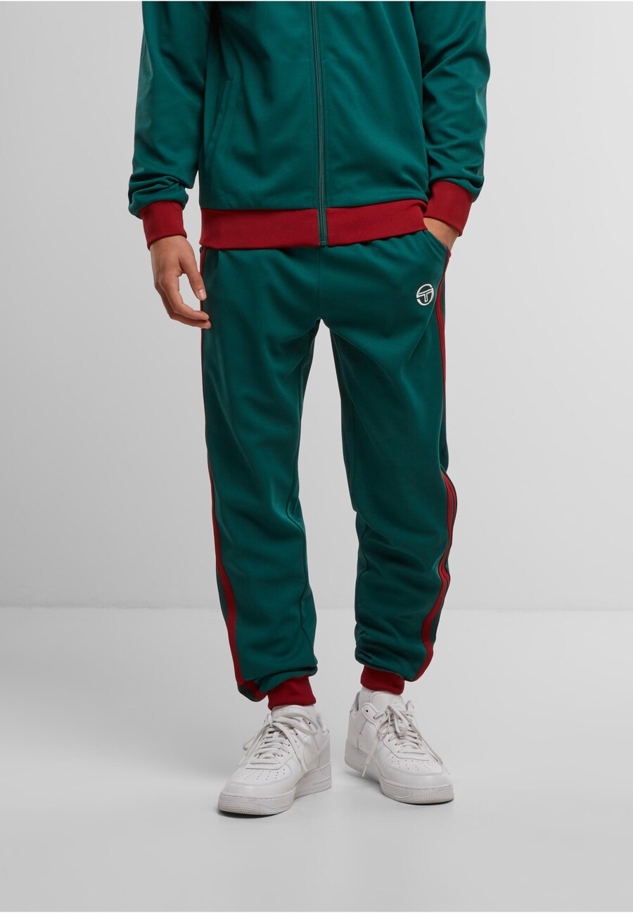 Зауженные брюки Sergio Tacchini Damarindo, темно-зеленый
Зауженные брюки Sergio Tacchini Damarindo, темно-зеленый