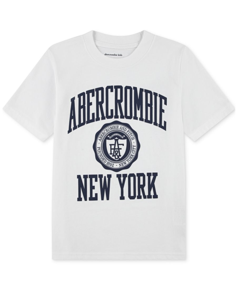 Футболка для юношей университетской формы abercrombie kids, Bright White
Футболка для юношей университетской формы abercrombie kids, Bright White